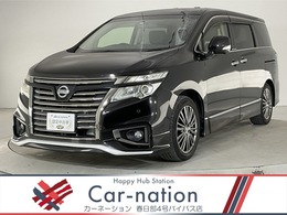 日産 エルグランド 3.5 350ハイウェイスター プレミアム アーバンクロム 1オーナー サンルーフ 後席フリップ 黒革