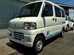 三菱 ミニキャブミーブ CD 16.0kWh 4シーター 標準ルーフ 満充電時86キロ走行表示　メモリーナビ