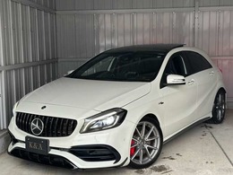 メルセデスAMG Aクラス A45 4マチック 4WD 1年距離無制限保証/アドバンストPKG/電動SR