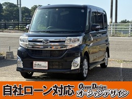 ダイハツ タント 660 カスタム X 4WD 4WD 自社 ローン対応 検2年 ナビ Bluetooth