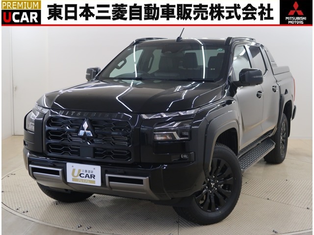 令和7年式　三菱　トライトン　GSR　4WD　　レンタカーUP　ナビ　全方位カメラ　電動シート　ハンドルヒーター　クルーズコントロール