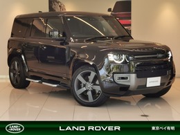 ランドローバー ディフェンダー 110 V8 5.0L P525 4WD 禁煙車 1オーナー 黒半革 サンルーフ  ACC