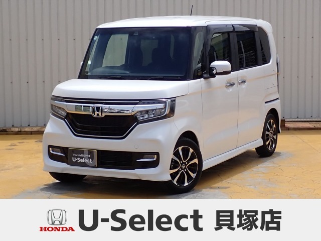 R2年式ホンダセンシング付きN-BOXカスタム入荷しました！元当社社有車！■純正ナビ■Rカメラ■ETC■LED■PSD■ドラレコ