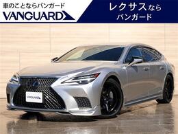 レクサス LS 500h バージョンL 銀影ラスター　サンルーフ　マークレビンソ