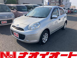 日産 マーチ 1.2 12S Vパッケージ キレース　マニュアルエアコン
