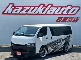 トヨタ ハイエースバン 2.0 DX ロング スーパーチャージャー/前席BRIDEシート