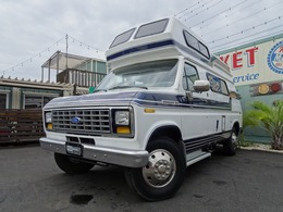 フォード エコノライン キャンピング 8ナンバー 禁煙車 記録簿 サイドオーニング