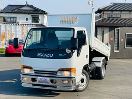 いすゞ エルフ 2tローダーダンプ 花見台2tローダーダンプ