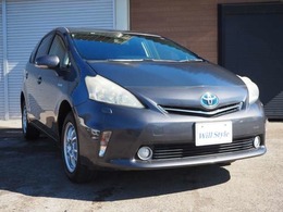 トヨタ プリウスα 1.8 G リフトUP　ブラックアウト　社外ナビ