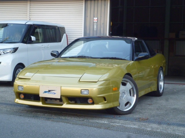 後期180SX！GPスポーツ車高調！RS-Rインビディアマフラー！LSD！ロールバー！アンダーカバー！2層ラジエーター！タイプMブレーキキャリパー！