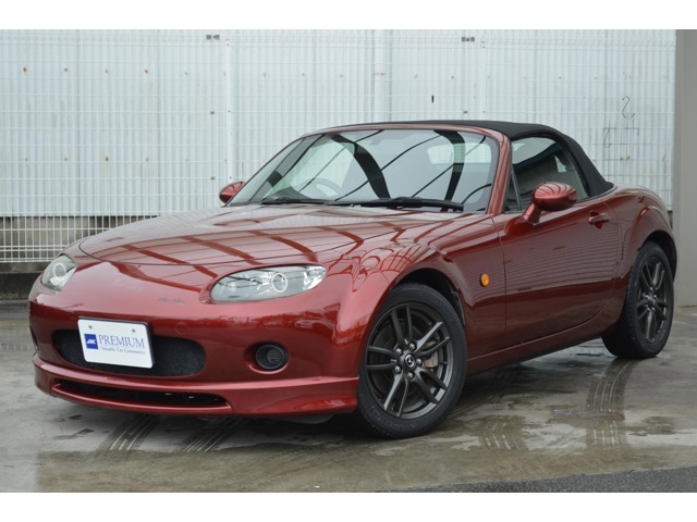 H17年12月　ロードスター　走行47679km　新品クロスガラス幌　GruppeMインテーク　BOSEサウンドシステム　パドルシフト　ビルシュタインダンパー　純正Fリップ