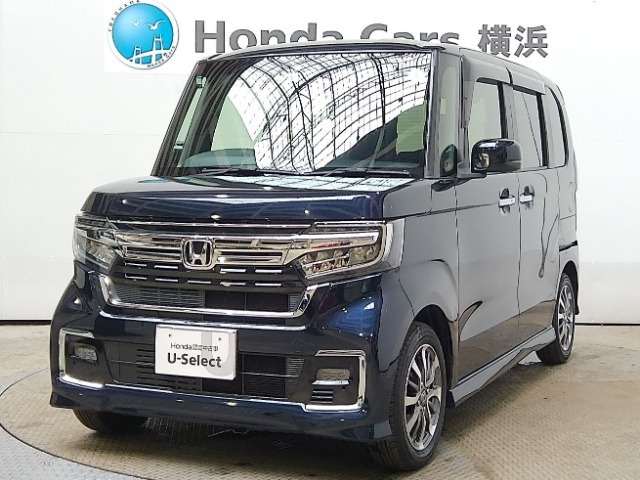 Honda　SENSING（先進の安全運転支援システム）搭載のN-BOXカスタムが入庫しました。お気軽にお問合せください！