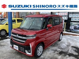 スズキ スペーシア 660 カスタム ハイブリッド GS 4WD 衝突軽減片パワスラクルコン席暖