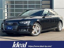 アウディ A4 2.0 TFSI クワトロ スポーツ Sラインパッケージ 4WD マトリクスLED 全周囲カメラ フルセグナビ