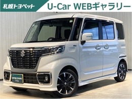 スズキ スペーシア 660 カスタム ハイブリッド XSターボ 4WD ナビ TV Bカメラ 両側Pスラ ETC LED AW 4WD