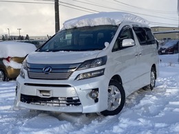 トヨタ ヴェルファイア 3.5 Z ゴールデンアイズ 4WD 社外フルセグナビ・バックカメラ・エンスタ