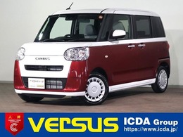 ダイハツ ムーヴキャンバス 660 ストライプス X スマートアシスト 届出済未使用車 ナビ装着