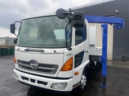 日野自動車 レンジャー 2.1tロング　タダノ4段R/C　セルフ 6MT　フル装備　三方開　軽々ゲート