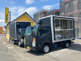 日産 アトラス キッチンカー オーニング 外部電源 電源コード 換気扇 オーニング カ