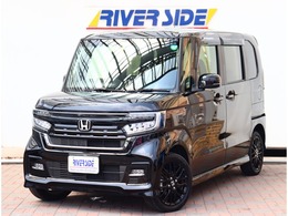 ホンダ N-BOX カスタム 660 L ターボ スタイルプラス ブラック 4WD 純正9型ナビ地デジBカメラETC両電動