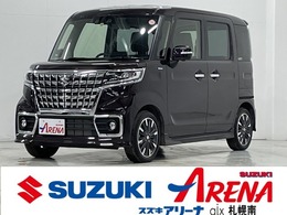 スズキ スペーシア 660 カスタム ハイブリッド XSターボ 4WD スズキセーフティ 追従クルコン禁煙車