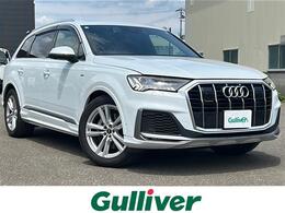 アウディ Q7 55 TFSI クワトロ Sライン 4WD ・純正ナビ/フルセグTV/BT・全方位カメラ・