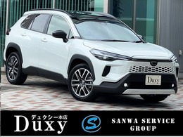 トヨタ カローラクロス 1.8 ハイブリッド Z パノラマルーフ 全周囲カメラ BSM アダプテ