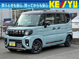 スズキ スペーシア 660 ギア ハイブリッド XZターボ 4WD 全方位モニター付ナビ シート/ステアヒータ