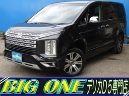 三菱 デリカD：5 2.2 P ディーゼルターボ 4WD イクリプス10.1型フローティングナビ　BTオ