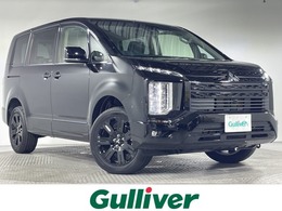 三菱 デリカD：5 2.2 ブラック エディション ディーゼルターボ 4WD 登録済未使用車 社外11型ナビ 両側電動 LED