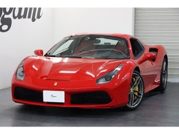 フェラーリ 488スパイダー F1 DCT Fリフター/LEDステアリング/赤革/正規D車