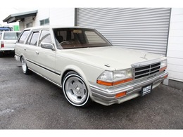 日産 グロリアワゴン 2.0 V20E SGL ENKEI15in　新品ホワイトリボンタイヤ