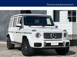 メルセデス・ベンツ Gクラス G450d ローンチ エディション (ISG搭載モデル) ディーゼルターボ 4WD 特別仕様車　白革シート　SR ブルメスター