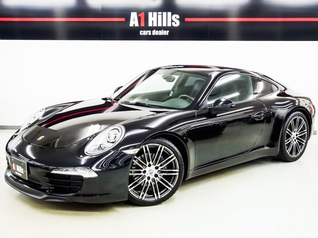 ☆2015年式ポルシェ911カレラ！正規ディーラー車・左ハンドル！走行距離32342km！スポーツクロノパッケージ！スポーツエグゾースト！パドルシフト！20インチターボホイール！電動格納ミラー！