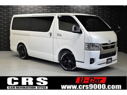 トヨタ ハイエースバン 2.8 スーパーGL ダークプライム S ロングボディ ディーゼルターボ ・ホワイトパールクリスタルシャイン・両側