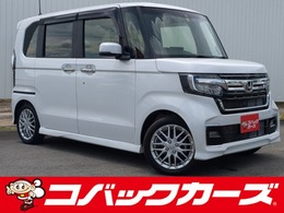 ホンダ N-BOX カスタム 660 L ターボ /W電動ドア/黒半革/禁煙/9型ナビTV/Btooth