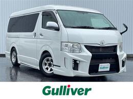 トヨタ ハイエース 2.7 GL ロング ミドルルーフ ナビ バックカメラ 後席モニター ETC HID