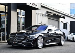 メルセデスAMG Sクラスクーペ S65 V12 BCForged22インチ ローダウン