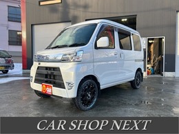 ダイハツ ハイゼットカーゴ 660 クルーズ SAIII ハイルーフ 4WD リフトアップ 15AW マッドタイヤ 社外ナビ