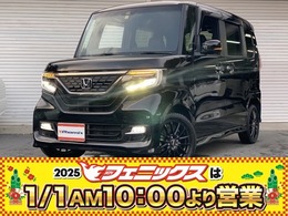 ホンダ N-BOX カスタム 660 G L ターボ ホンダセンシング 4WD Wパワスラ半革SメモリナビBT接続BカメETC