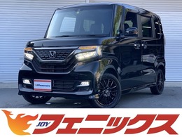 ホンダ N-BOX カスタム 660 G L ターボ ホンダセンシング 4WD Wパワスラ半革SメモリナビBT接続BカメETC