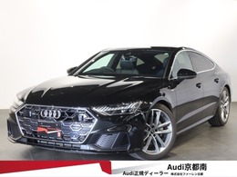 アウディ A7スポーツバック 45 TFSI クワトロ Sラインパッケージ 4WD 試乗車 認定中古車 黒革 4WD ETC 21intAW