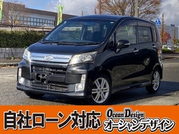 ダイハツ ムーヴ 660 カスタム RS 4WD 自社 ローン　車検2年　ナビ　Bluetooth