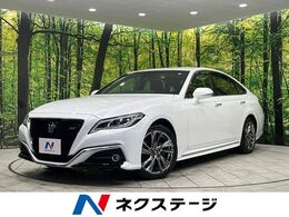 トヨタ クラウン ハイブリッド 2.5 RS アドバンス Four 4WD 純正12.3型ナビ　バックカメラ　セーフティ