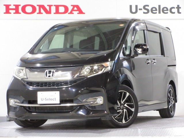 ワンオーナー車のステップワゴンスパーダ (クールスピリットアドバンスパッケージβ)が入庫です。2025年、24年、23年、22年、21年に当社自社工場にて法定点検を実施しております。