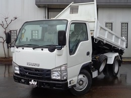 いすゞ エルフ 3.0 三転強化ダンプ フルフラットロー ディーゼルターボ 3転ダンプ6MTETC電動サイドゲートキーレス