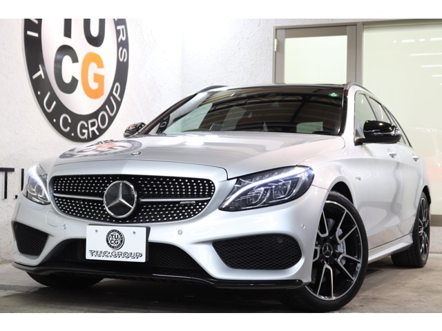 メルセデスベンツC43ステーションワゴンAMG　レーダーセーフティパッケージの入庫です！