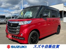 スズキ スペーシア 660 カスタム Zターボ デュアルカメラブレーキサポート装着車 ナビ　バックカメラ　ETC　衝突被害軽減B