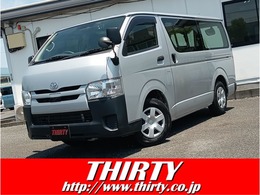 トヨタ ハイエースバン 2.0 DX ロング TSS　ナビ　Bカメ　Bluetooth　AC100V