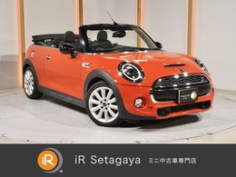 ミニ ミニコンバーチブル クーパーS DCT クロス/レザー シートヒーター JCWステアリ